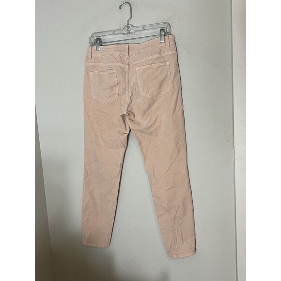Closed Baker Light Pink Velvet Skinny Pants Size 30 - Picture 5 of 13